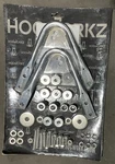 Hogworkz Rear Luggage Docking Hardware (chrome) HW163005 For Harley '97-'08. Fixed Price $55.00.