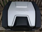 Triumph Tiger Aluminium Top Box With Key - Adventure Style Vgc Inc Plate. Fixed Price $194.79.