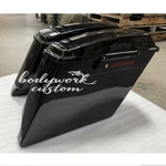 Vivid Black 4" Extended Saddlebags Latch Fits Harley Touring Road King 1993-2013. Fixed Price $195.90.