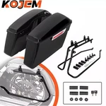 Hard Saddlebags & Conversion Bracket For Harley Softail 1986-2017. Fixed Price $205.00.