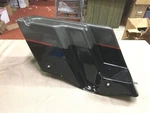 Nos Saddlebag Harley Flt Tour Glide Flhs 1950-1983 Black Charcoal Right Side. Fixed Price $315.99.