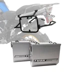 Tusk 146734021821B2-58D0A6 Aluminum Panniers With Racks V2 Large Silver. Fixed Price $546.09.