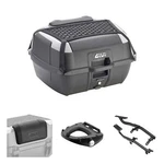 Givi B45+ Black Gray Top Case Kit For Honda 650 Cb 2014-2018. Fixed Price $274.58.