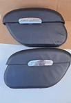 Genuine Harley Davidson Dyna Low Rider Rigid Locking Leather Saddlebags 02 17. Fixed Price $329.00.