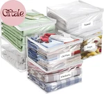 Plastic Storage Bags With Easy-glide Zipper, Pack Of 6, Durable Clear Vinyl. Fixed Price $34.84.