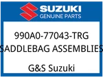 Suzuki Oem Part 990A0-77043-TRG Saddlebag Assemblies. Fixed Price $739.16.
