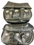 Harley-davidson 90476-93 90477-93 Leather Saddlebags 93-99 Flstc Heritage (2). Fixed Price $349.00.