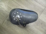 Harley-davidson Evo Softail Leather Toolbox Left Side With Bracket 64218-94. Fixed Price $159.50.