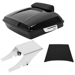 5.5'' Vivid Black Razor Pack Trunk Mount Rack For Harley Tour Softail Heritage. Fixed Price $253.19.