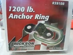 Erickson Wire Anchor Ring 1.5 Inch Long X 2.2 Wide 59108 1,200 Lb. Fixed Price $11.00.