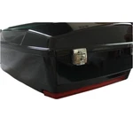Vivid Black Chopped Tour Pack Pak Trunk For Harley Street Electra Glide 1993-13. Fixed Price $120.95.