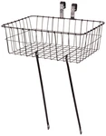 Wald 139 Front Bicycle Basket - Black, 18"X13"X6" Commuter/delivery. Fixed Price $70.38.