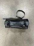 Harley Davidson Vintage Black Leather Front Fork Saddle Tool Bag. Fixed Price $25.00.
