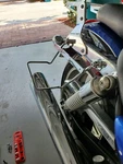 Triumph Thunderbird 1600 1700 Storm Chrome Saddlebag Pannier Support Brackets. Fixed Price $155.64.