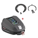 Givi Tanklock Combo Kit - ST611+ Liter Bag & BF02 Ring Mount. Fixed Price $212.95.