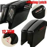 Us Extended Hard Saddle Bags W/ Latch For Harley Davidson Touring 2014-2020. Fixed Price $199.09.