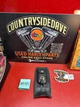 Harley Dash Console Leather Pouch Lock Holder Stash Softail Dyna Wideglide. Fixed Price $100.00.