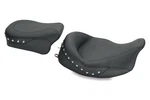 Mustang Studded Super Wide Solo Seat Chrome Fl 08-25 Harley 76068. Fixed Price $308.99.