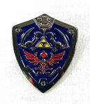 Nintendo Legend Of Zelda Hylian Shield Collector Tie Backpack Enamel Metal Pin. Fixed Price $14.99.