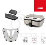 Givi Aluminum Suitcase DLM30A + Plate Suzuki 650 V-strom L2-L3-L4 2012. Fixed Price $476.28.