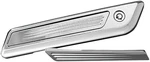 Accutronix Speed Ball Saddlebag Latch Insert - Chrome. Fixed Price $95.64.