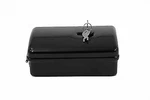 Rectangular Black Tool Box For Harley Davidson By V-twin. Fixed Price $84.23.