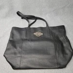 Harley-davidson Women's Bar & Shield Travel Leather Tote Bag, 99516-BLACK. Fixed Price $20.00.