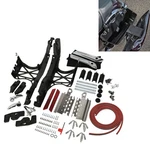 One Touch Saddlebag Lids Hardware For Harley Touring Electra Glide 14-UP 2019. Fixed Price $79.99.
