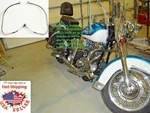 Rear Saddlebag Guard Crash Bar For Harley Softail Heritage Springer Flsts 93 -99. Fixed Price $99.00.
