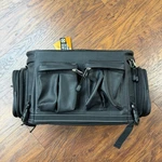 Dream Apparel Motorcycle Tool Bag Black Leather Waterproof Chrome Plated SB13-M. Fixed Price $49.98.