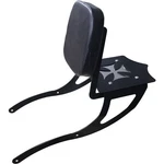 Bdd Custom Black Cross Luggage Rack W/backrest 101-084-506. Fixed Price $339.95.