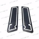Left Right Black Diamond Saddlebag Latch Cover For Harley Flh/flt 1993-2013 02. Fixed Price $19.51.