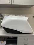 Honda GL1800 L. Saddlebag Assem *NHB53P* (pearl Glare White) 81421-MCA-S40ZN. Fixed Price $200.00.