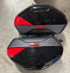 2004-2011 Suzuki V-strom 650 Hard Side Bags 990D0-27G01-YAY Nos. Fixed Price $350.00.