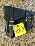 Willie & Max 59776-00 Revolution Universal Swingarm Saddlebag, Black. Fixed Price $110.00.
