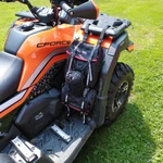 Kemimoto Atv Fender Bag Pack Luggage Storage Cargo Black For Sportsman Yamaha. Fixed Price $39.99.
