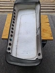 Used Mustang "right Side" Saddle Bag Lid Cover. No Rips Damage.. Fixed Price $25.00.