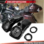 8" Speaker Lids W/ Tweeter Port For Harley Touring Hard Saddlebags 1994-2013. Fixed Price $179.95.