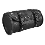 Motorcycle Front Fork Tool Roll Pu Leather Saddlebag Handlebar Storage Pouch. Fixed Price $12.59.