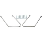 Harddrive Saddlebag Supports Chrome Two Bolt Softail 05-202. Fixed Price $79.47.