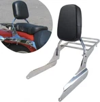 Backrest Sissy Bar Luggage Rack Fit For Honda Shadow VT600C VLX600 1999-2007. Fixed Price $64.39.
