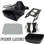 Black King Pack Trunk Mount Base Plate Pad Fit For Harley Road Glide 14-25. Fixed Price $359.99.