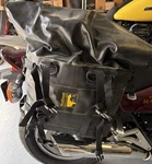 Wolfman Waterproof Rocky Mountain Saddle Bags/panniers. Fixed Price $200.00.
