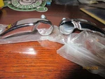 New Chrome Saddlebag Latches For 2014 Up Harley Touring Models. Fixed Price $24.99.