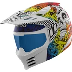 Icon Elsinore Helmet Doodle White Large 0104-3440. Fixed Price $275.00.