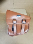 All American Rider Brown Swing Arm Bag Softail. Like New Condition. Fixed Price $50.00.