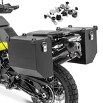 Aluminium Panniers Set For Yamaha Tenere 700 / Xj 600 Side Cases AT36 Black. Fixed Price $379.99.
