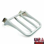 Chrome Backrest Luggage Rack Fits Sportster XL1200 883 Nightster Dyna Softail. Fixed Price $70.73.