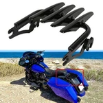 Detachable Stealth Luggage Rack Glossy For Harley Touring Street Glide Cvo. Fixed Price $85.05.