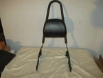 Passenger Backrest Pad Sissy Bar Cushion For Harley Sportster Xl 883 1200 Black. Fixed Price $50.00.